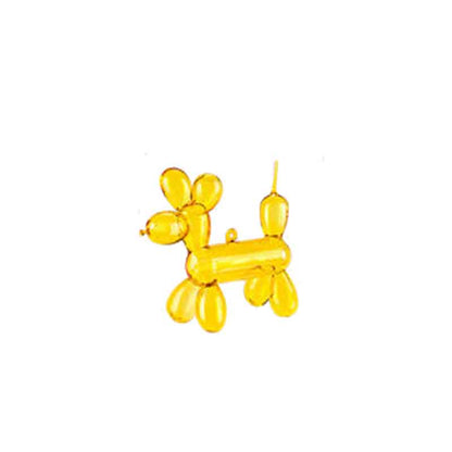 Colorful Balloon Dogs Ornaments Set of 6