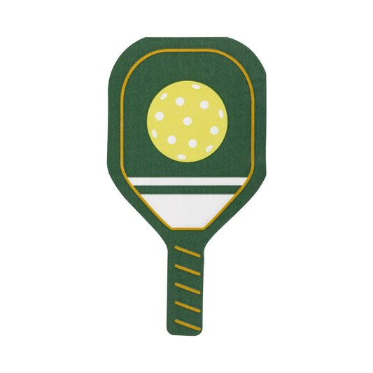 Green Pickleball Paddle Paper Napkins