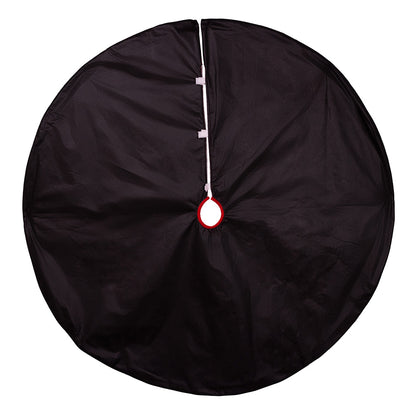 Cowboy Western Design Plaid Christmas Tree Skirt 48"