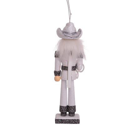 Rhinestone Cowboy Nutcracker Ornament