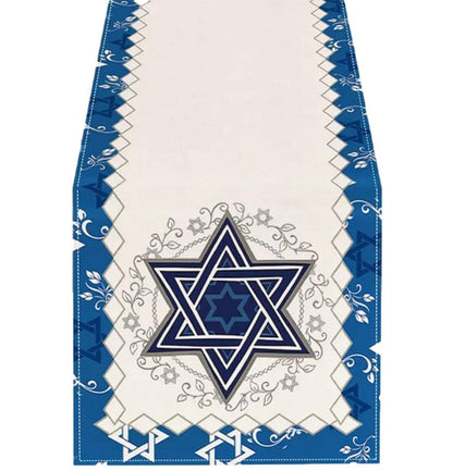 Star of David Table Runner