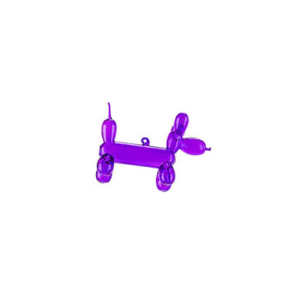 Colorful Balloon Dogs Ornaments Set of 6