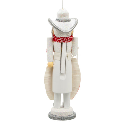 Rhinestone Cowgirl Nutcracker Ornament