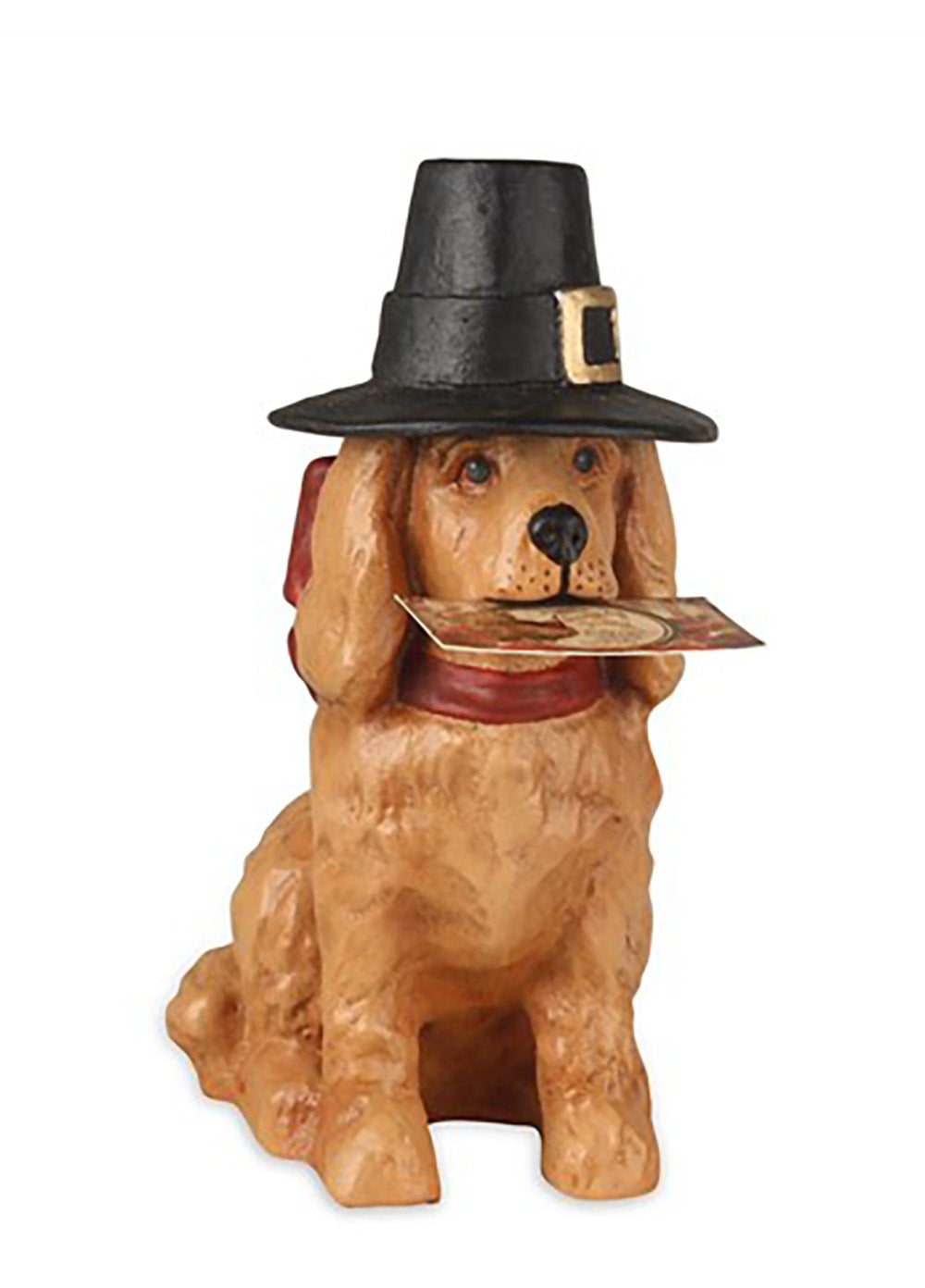 Bethany Lowe Thanksgiving Dog Figurine
