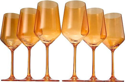 Bronze Color Wine Glass Set