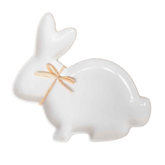 Bunny Ceramic Platter