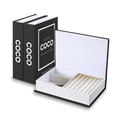 COCO Decorative Book Jewelry Box