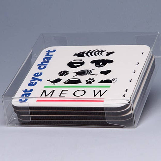  Cat Eye Chart Coasters