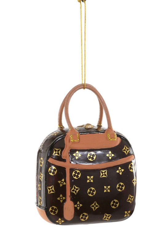 Cody Foster Brown LV Handbag Ornament