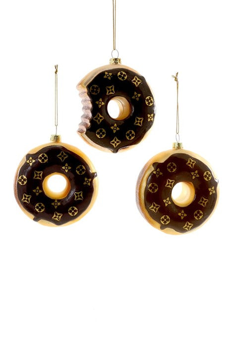 Cody Foster Fashion Brown Donuts Ornaments 
