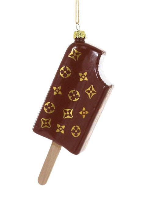 Cody Foster Fashion Brown Ice Cream Bar Ornament