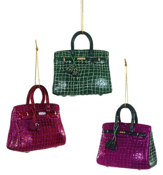 Cody Foster Haute Handbag Ornaments Set of 3