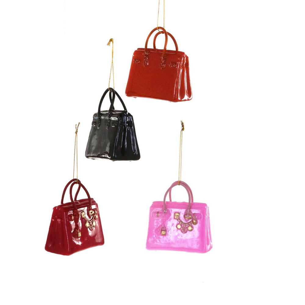 Cody Foster Luxury Handbags Ornaments Set of 4