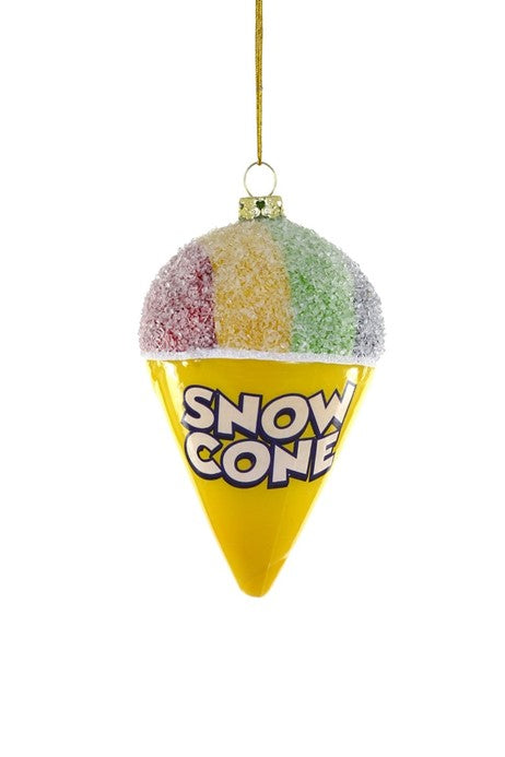 Cody Foster Rainbow Color Snow Cone Ornament