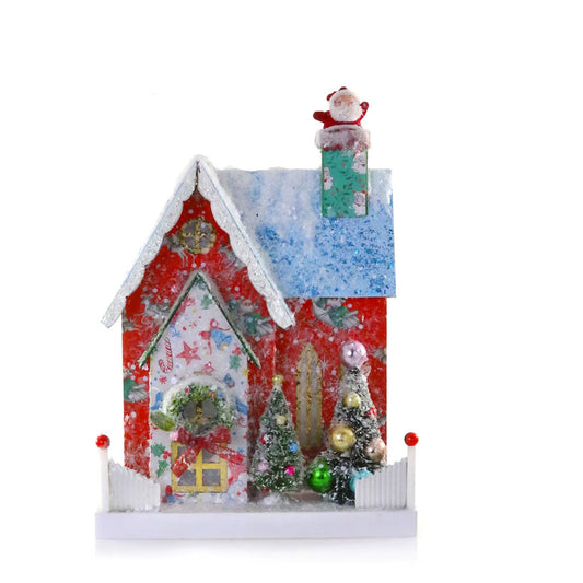 Cody Foster Retro Santa Tabletop House