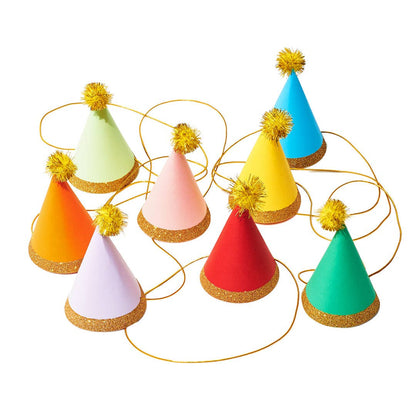 Colorful Mini Party Hats