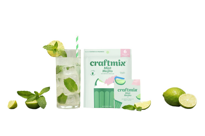 Mint Mojito Cocktail / Mocktail Mixer - 6 Servings