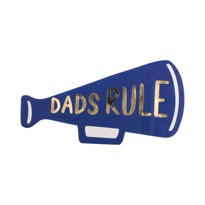 Dads Rule Megaphone Paper Napkins