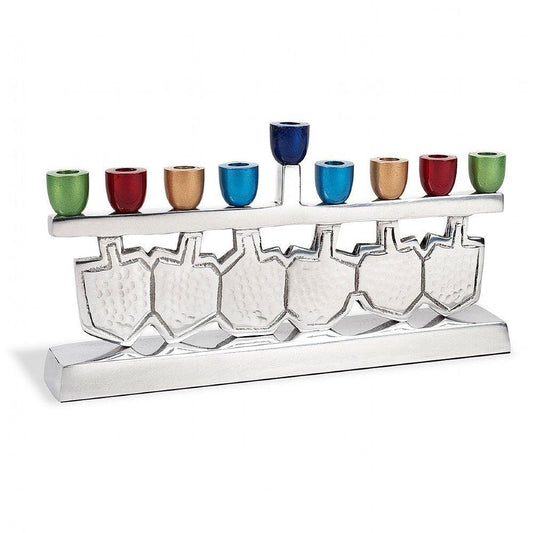 Dancing Dreidels Menorah