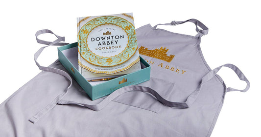 Downton Abbey Cookbook and Apron Gift Set