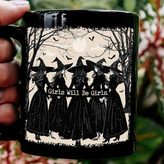 Girls will be girls Witches Mug