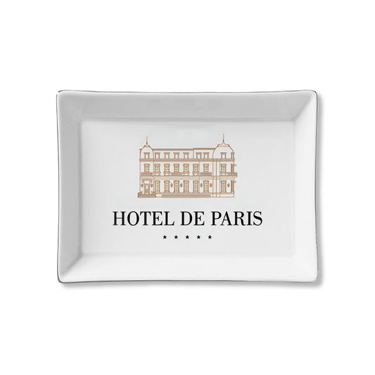 Hotel de Paris Ceramic Trinket Tray