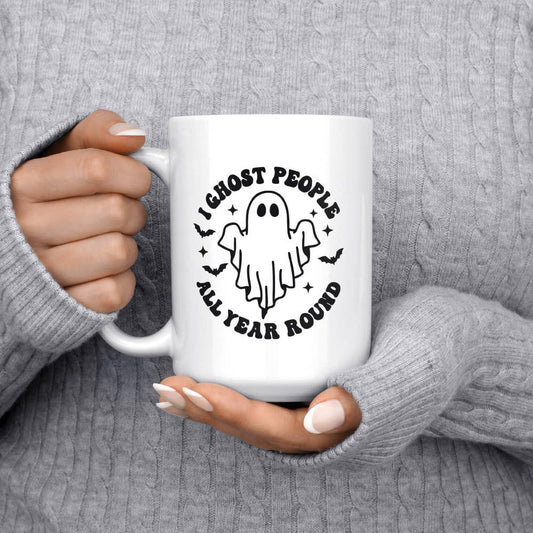 I Ghost People All Year Round Mug