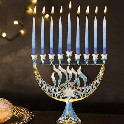 Jewel Calligraphy Menorah