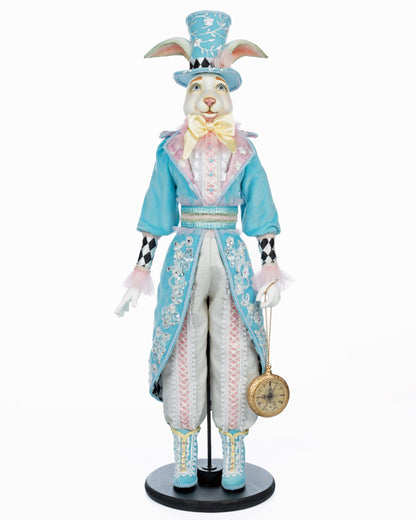 Katherine's Collection White Rabbit 32"H Figurine