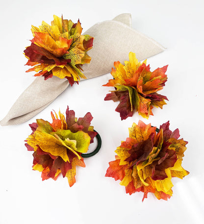 Maple Leaf Napkin Rings