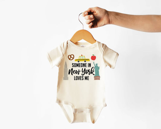 New York City Theme Baby Bodysuit