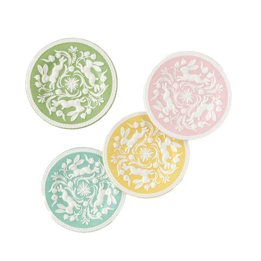 Bunny Embossed Plates