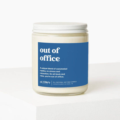 Out of Office Candle