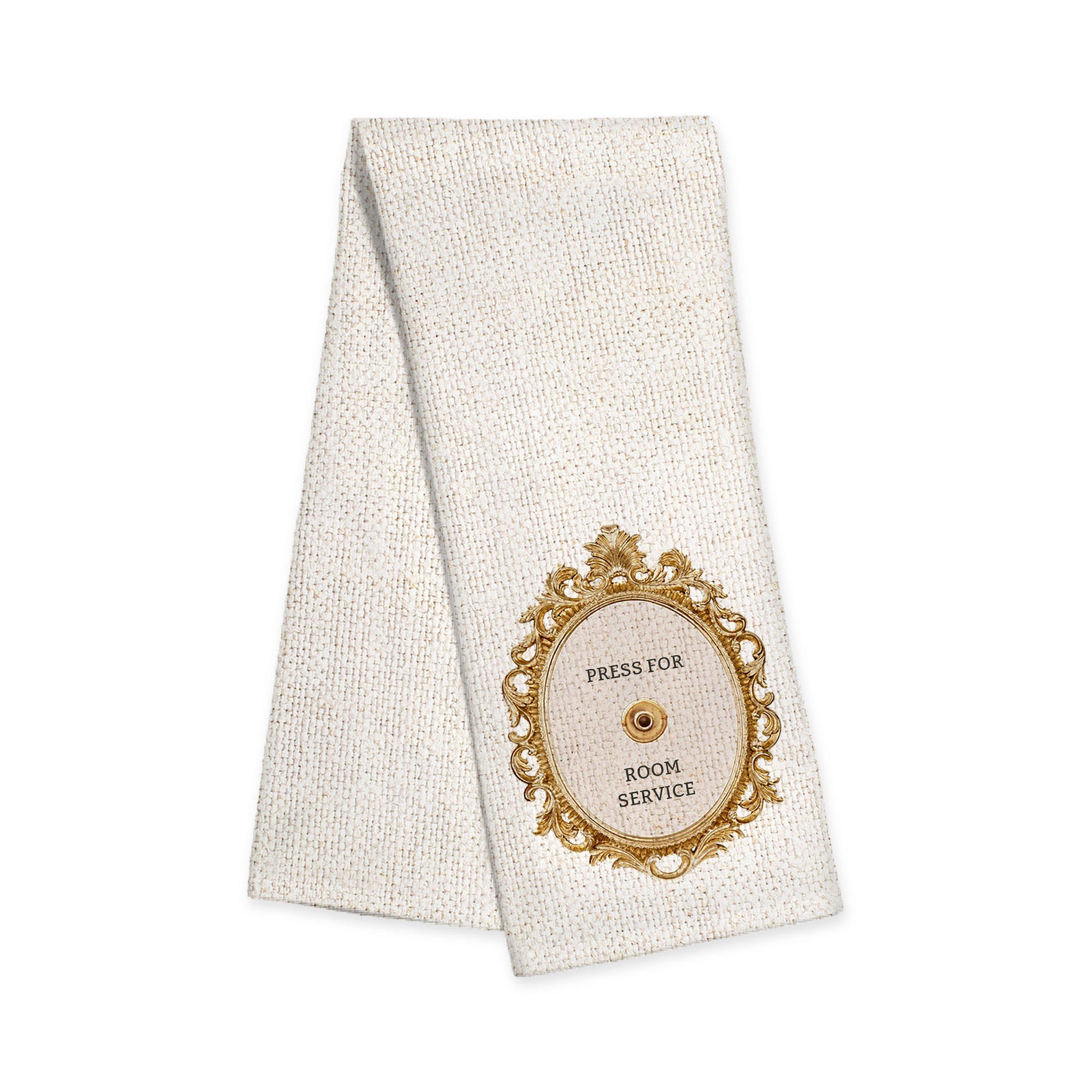Press for Room Service Linen Guest Towel