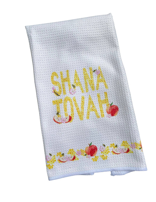 Rosh Hashanah Dish Towel