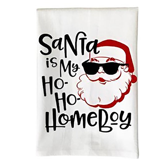 Santa Homeboy Kitchen Towel