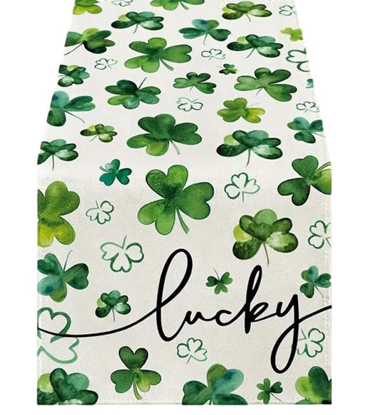 Shamrock Table Runner