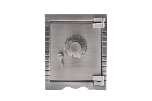 Silver Safe Piggy Bank