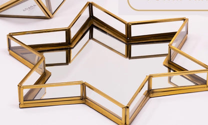 Star of David Mirror Tray
