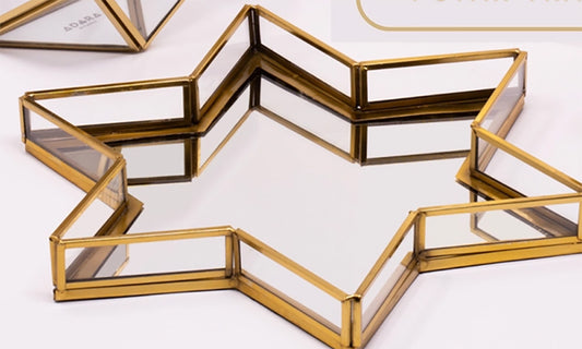 Star of David Mirror Tray