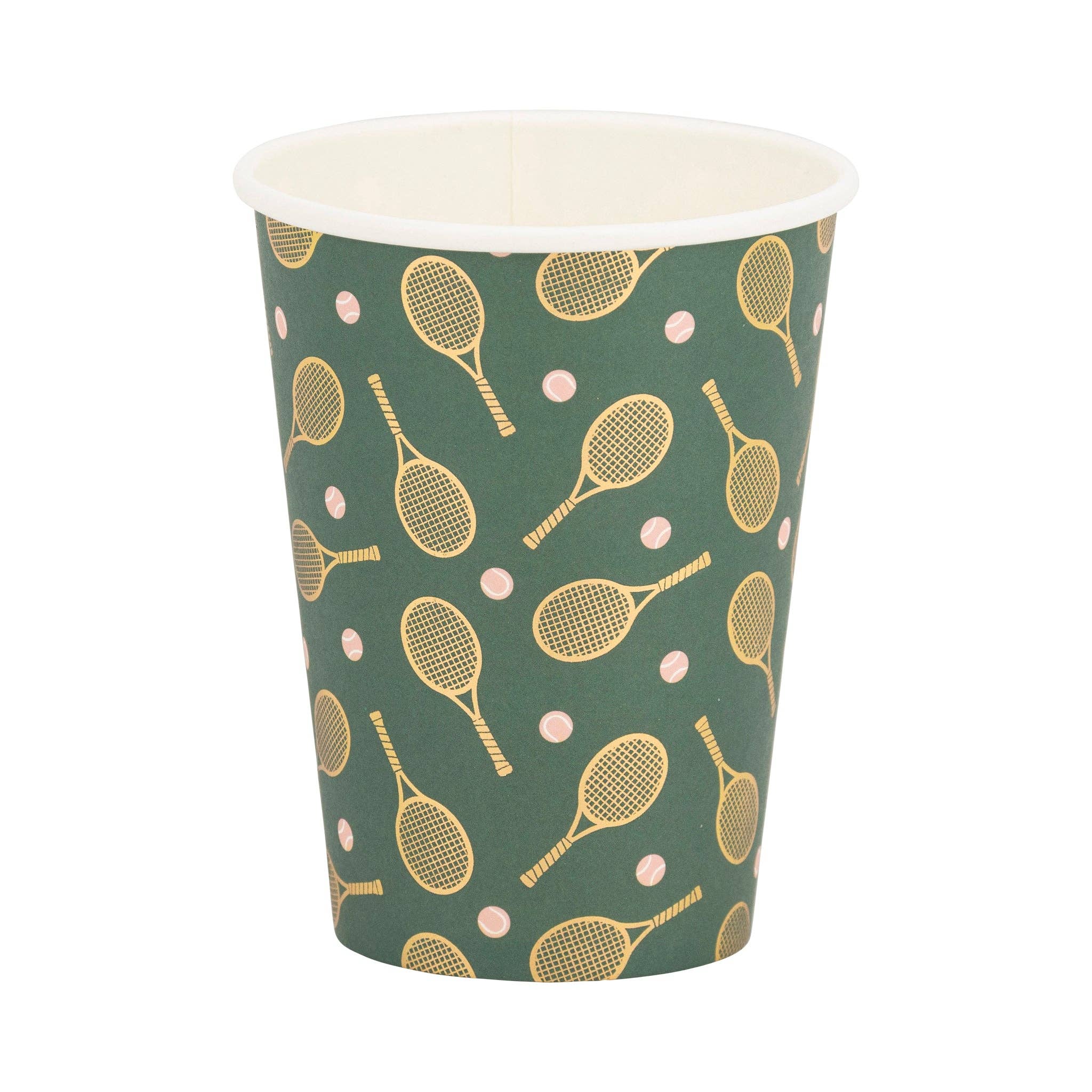 Tennis Racket Paper Cups