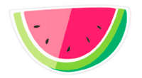 Watermelon Paper Plates