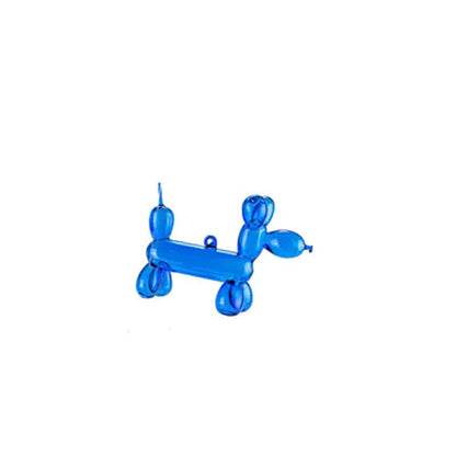 Colorful Balloon Dogs Ornaments Set of 6
