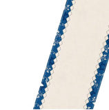 Blue and Cream Star of David Table Runner - A Gifted Solution