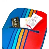 Colorful Striped Pickleball Paddle Cover