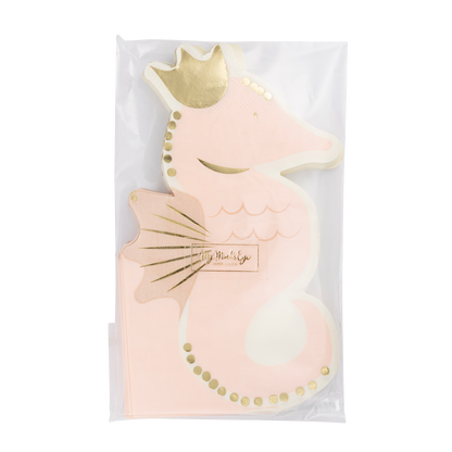 Seahorse Shaped Paper Napkins