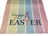 Easter Pastel Stripe Table Runner - A Gifted Solution