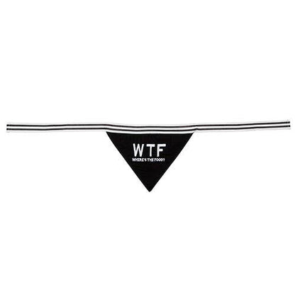 W.T.F.  (Where's The Food) Dog Bandana