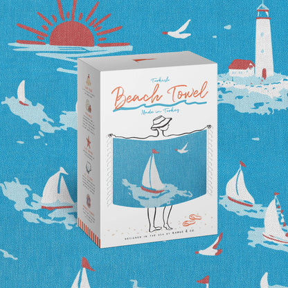 Regatta Boats Turkish Beach Towel