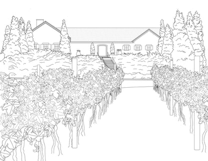 Color The Hamptons Coloring Book